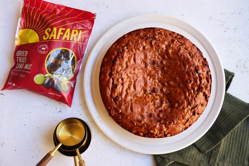 No-fuss, richly spiced fruit cake