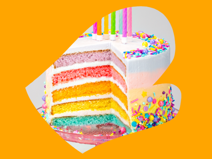 Rainbow Cake 